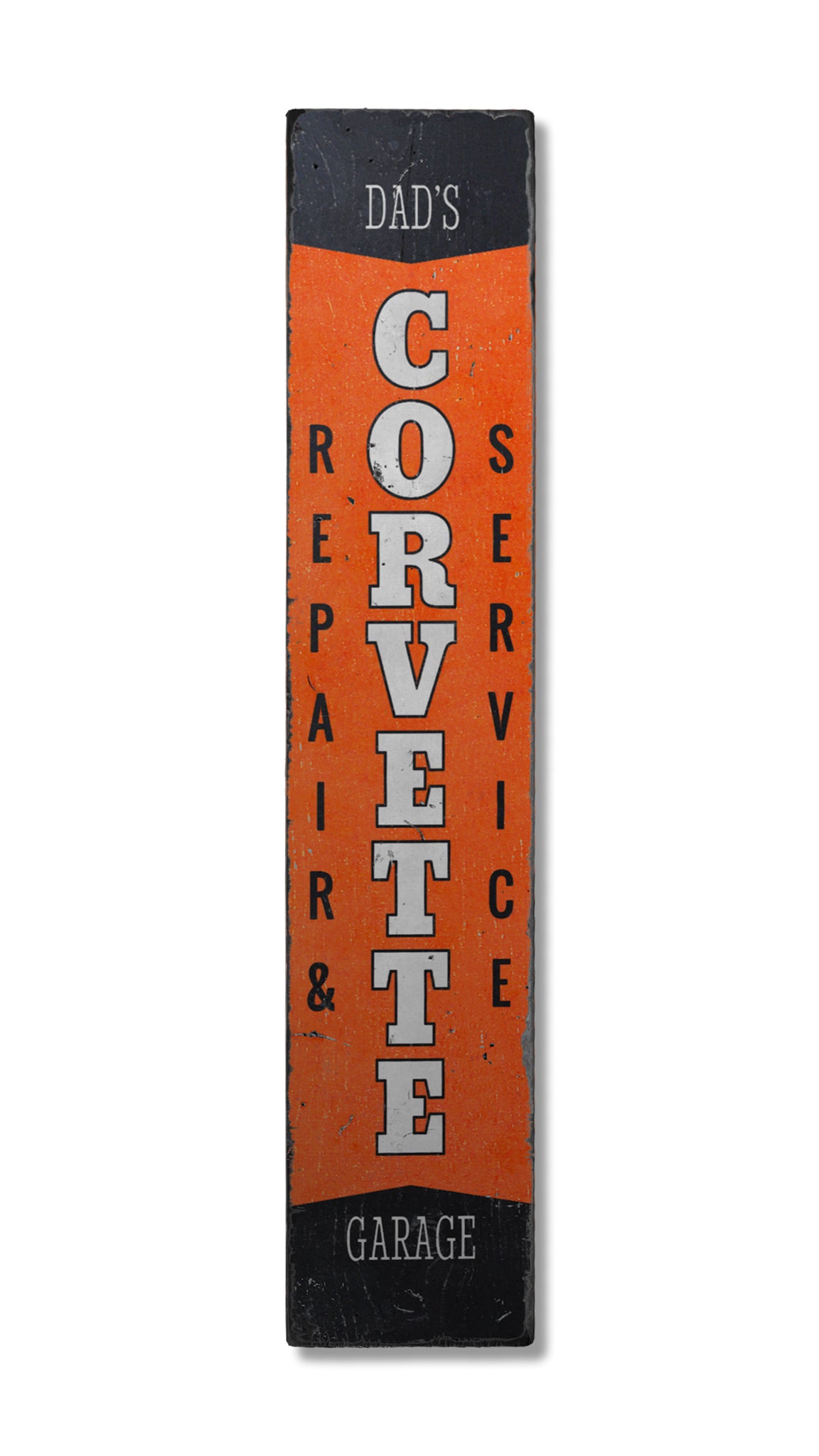 Corvette Garage Repair Wood Sign