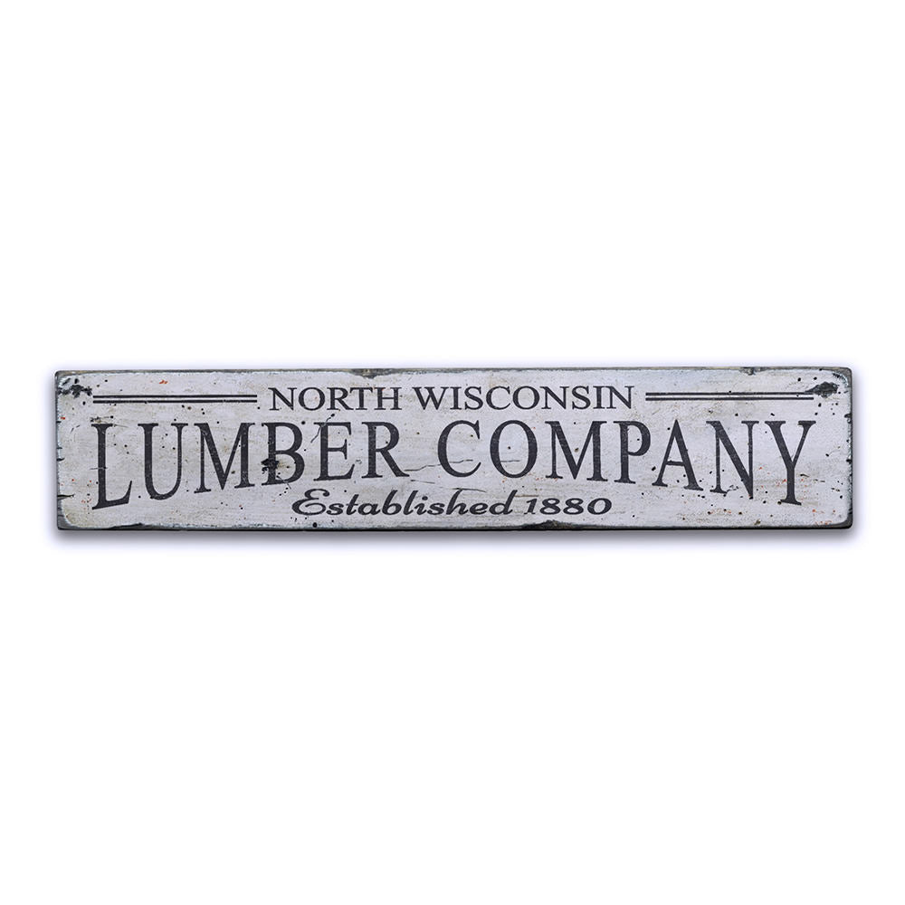 Lumber Company Vintage Wood Sign