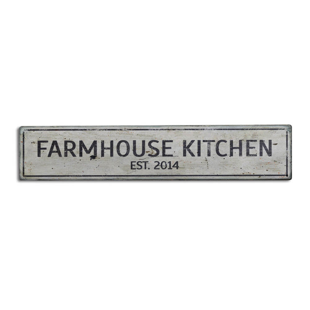 Farmhouse Kitchen Vintage Wood Sign