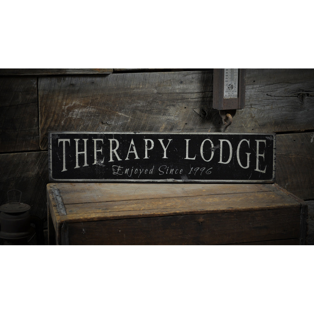 Lodge or Cabin Vintage Wood Sign