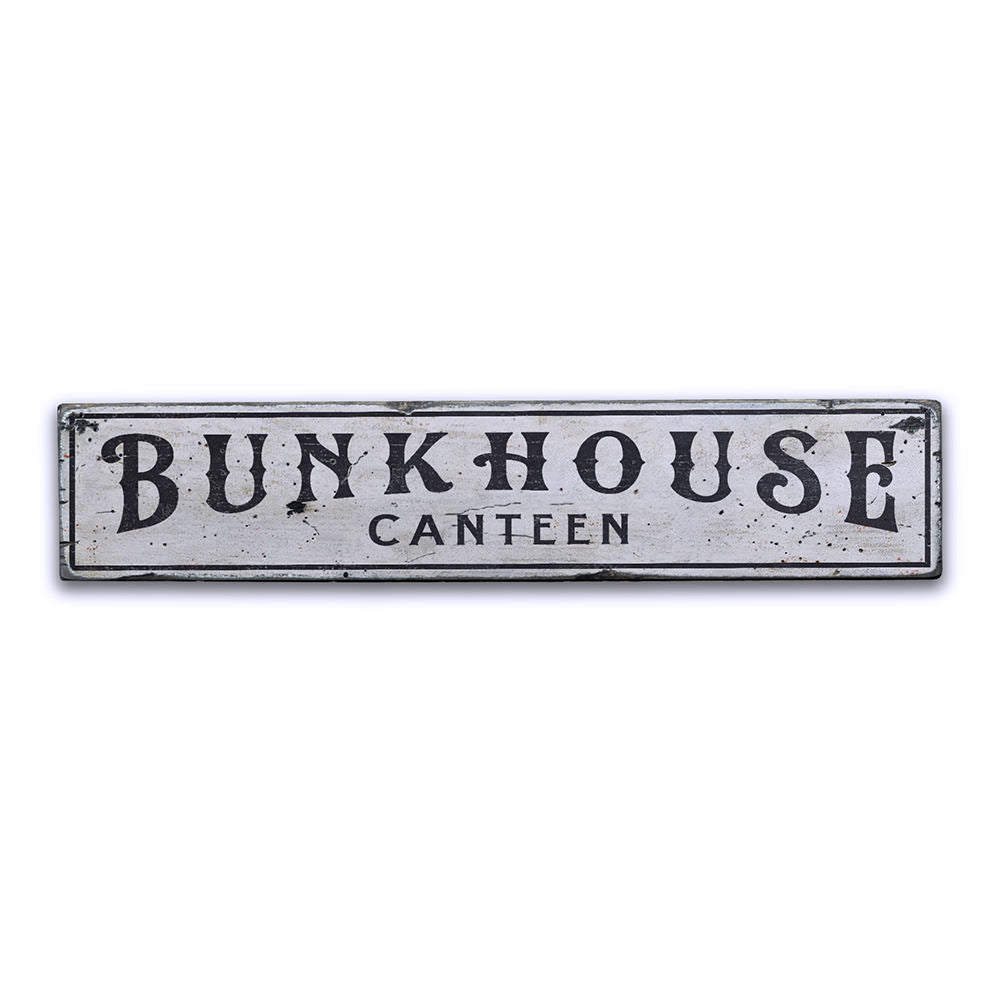 Bunkhouse Vintage Wood Sign