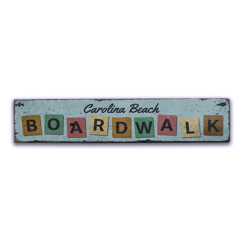 Boardwalk Vintage Wood Sign